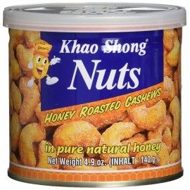 KHAOSHONG ROASTED CASHEWS WITH HONEY 140G