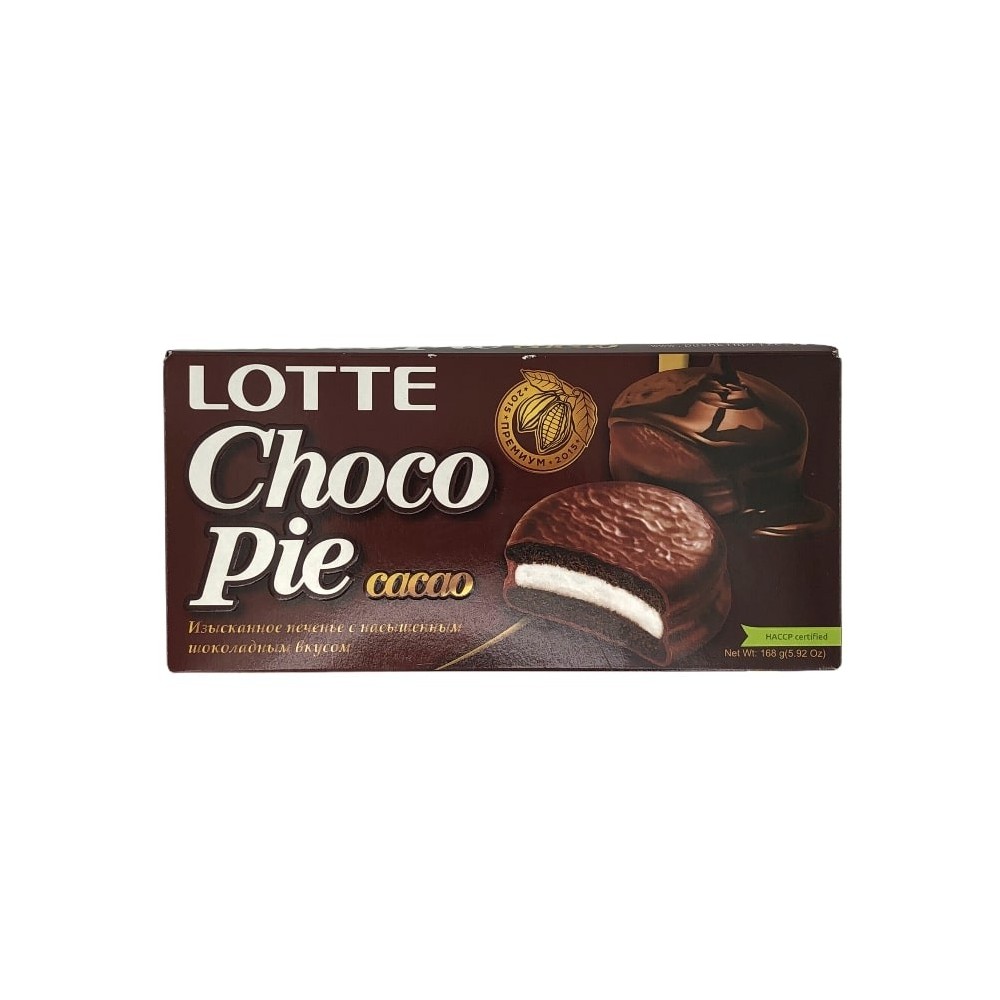 LOTTE CHOCOPIE CACAO 168G