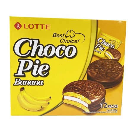 LOTTE CHOCOPIE WITH BANANA FLAVOR 384G