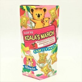 LOTTE KOALAS MARCH BISCUITS WITH STRAWBERRY 195G