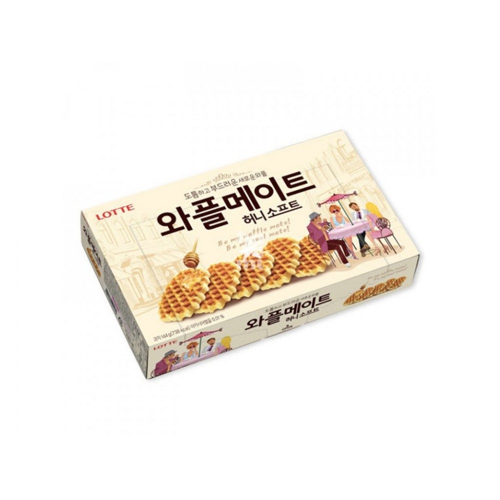 LOTTE BUTTER WAFFLES 144G