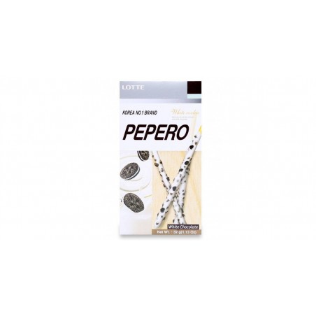 LOTTE PEPERO WHITE CHOCOLATE BARS MULTI PACK 128G