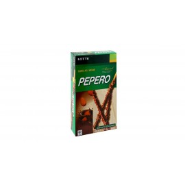 LOTTE PEPERO BARS WITH ALMOND CHOCOLATE 32G
