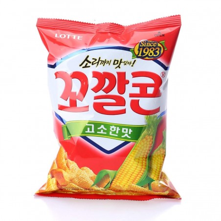 LOTTE POPPING CORN CHIPS 72G