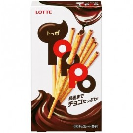 LOTTE TOPPO BARS WITH VANILLA CHOCOLATE FLAVOR 40G