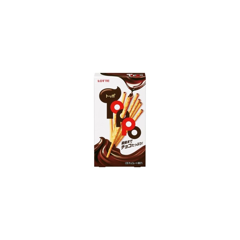 LOTTE TOPPO BARS WITH VANILLA CHOCOLATE FLAVOR 40G