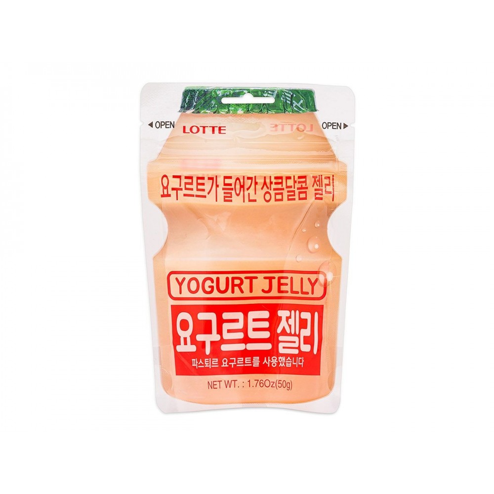 LOTTE GELATIN WITH BONBON AND YOGURT FLAVOR 50G