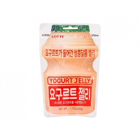 LOTTE GELATIN WITH BONBON AND YOGURT FLAVOR 50G