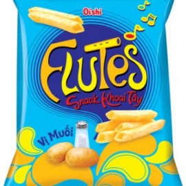 OISHI FLUTES SALTED POTATO CHIPS 40G