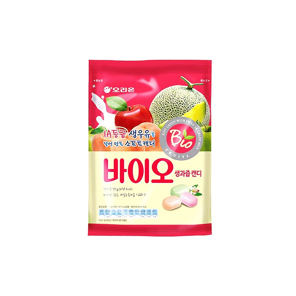 ORION ORGANIC FRUIT CANDIES 99G