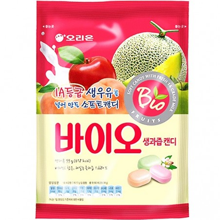 ORION ORGANIC FRUIT CANDIES 99G