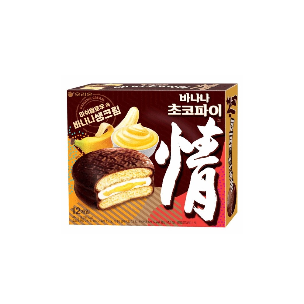 ORION CHOCO-PIE BANANA 37GX12 (444G)