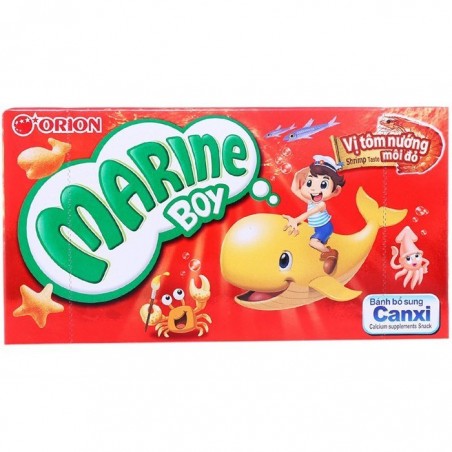 ORION MARINE BOY SNACK WITH GRILLED SHRIMP FLAVOR 35G