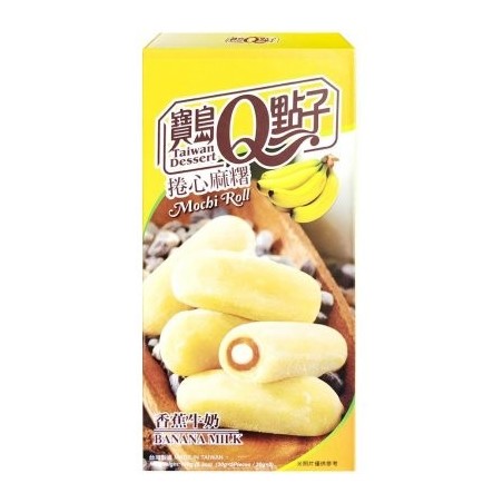 Q MOCHI BANANA TUBES 150G