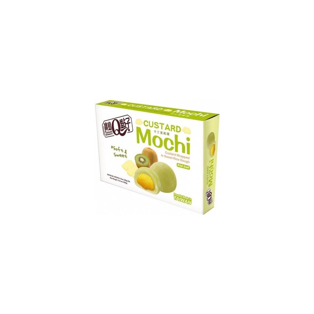 Q MOCHI KIWI CUSTARD 168G