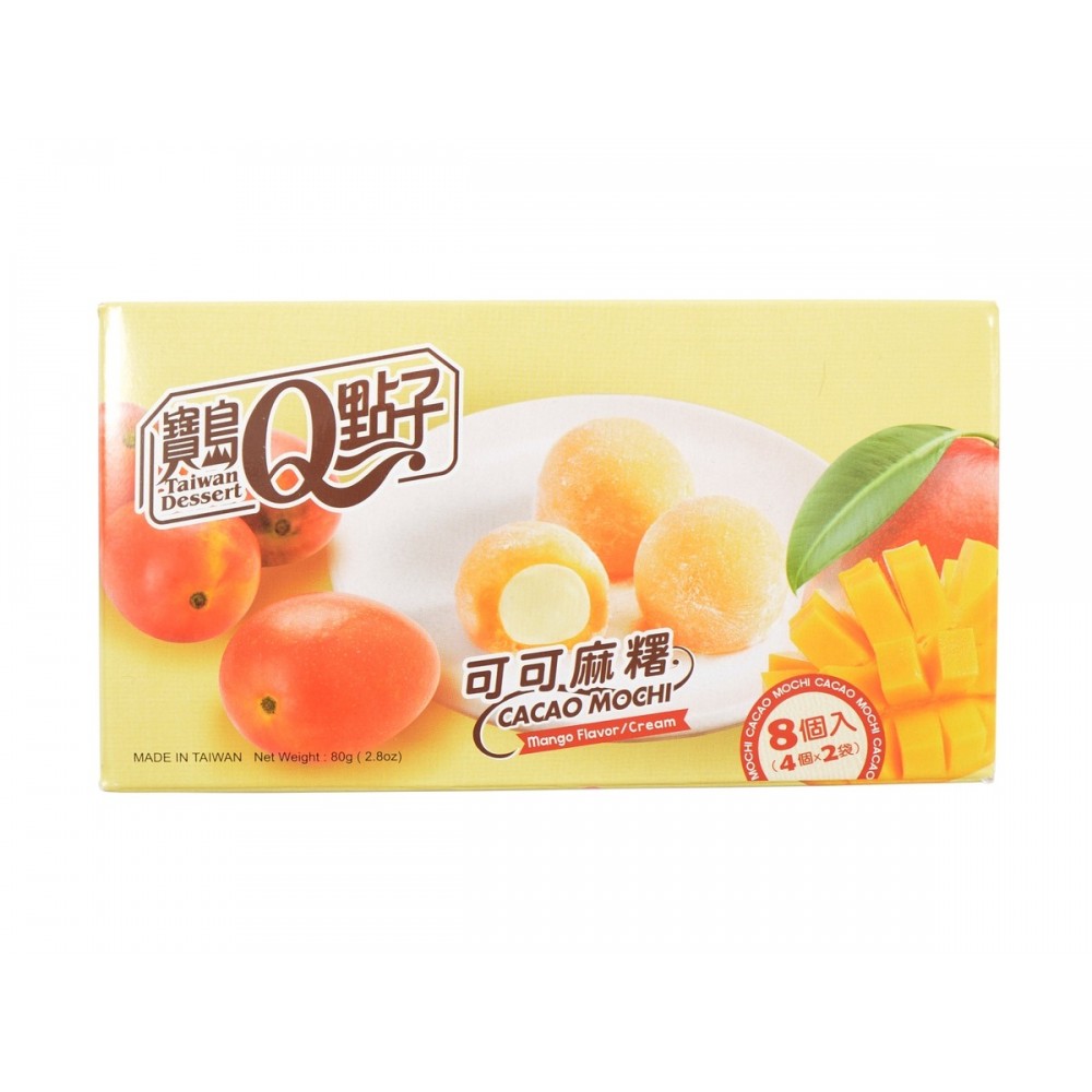 Q MOCHI WITH MANGO FLAVOR 80G