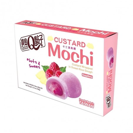 Q MOCHI WITH RASPBERRY FLAVOR 168G