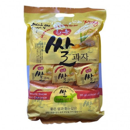 RICHY SWEET RICE CRACKERS 112G