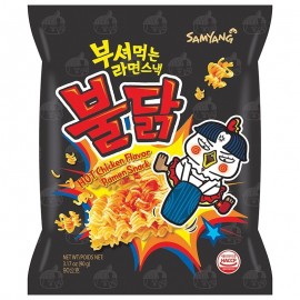 SAMYANG HOT SNACK WITH CHICKEN FLAVOR AND SHOULDERS 90G