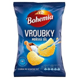 Bohemia Crinkle Crisps with Sea Salted 65g