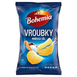Bohemia Crinkle Crisps with Sea Salted 130g