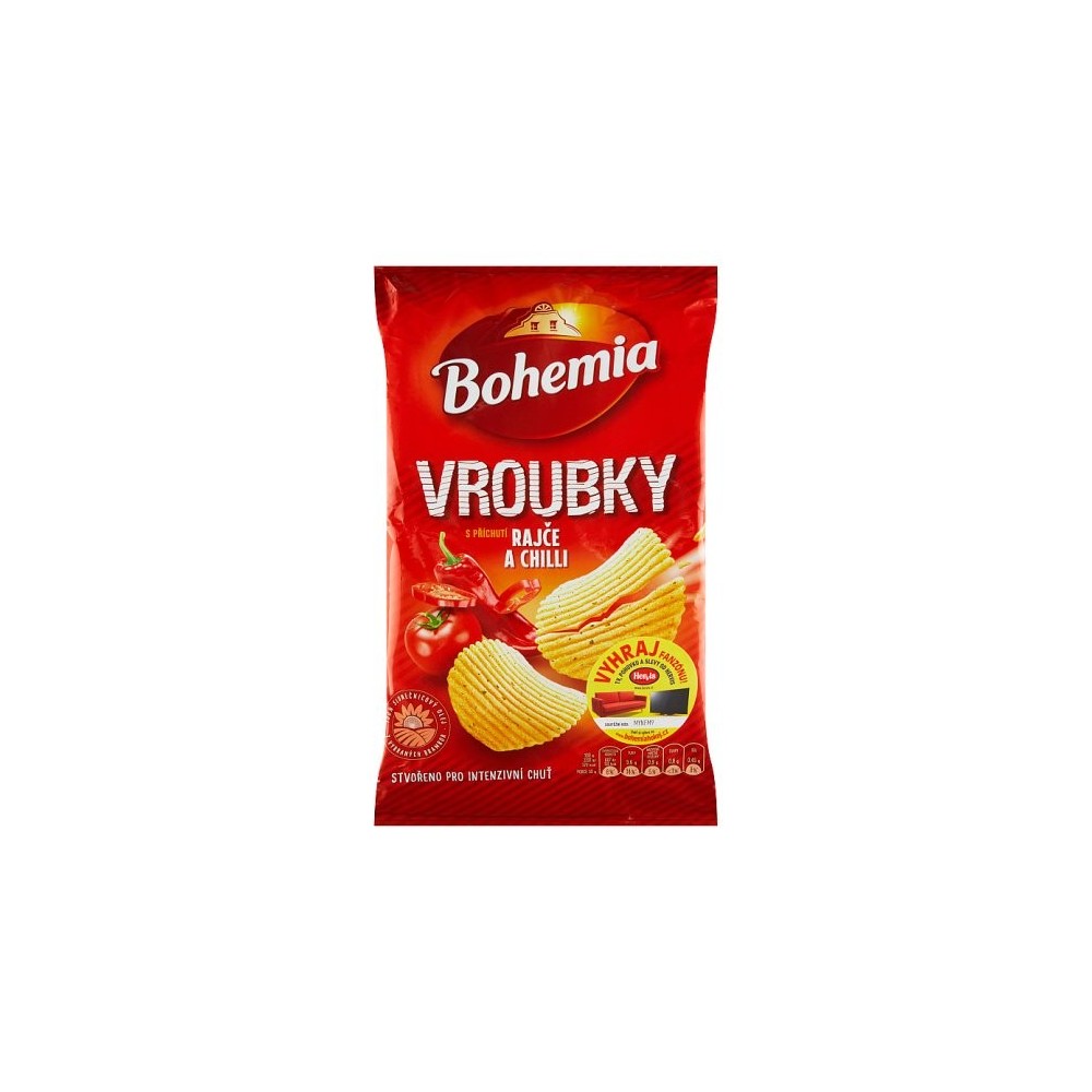 Bohemia Notches with Tomato and Chili Flavor 130g