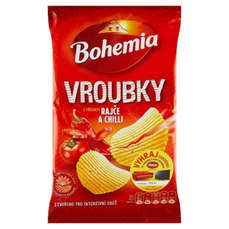 Bohemia Notches with Tomato and Chili Flavor 130g
