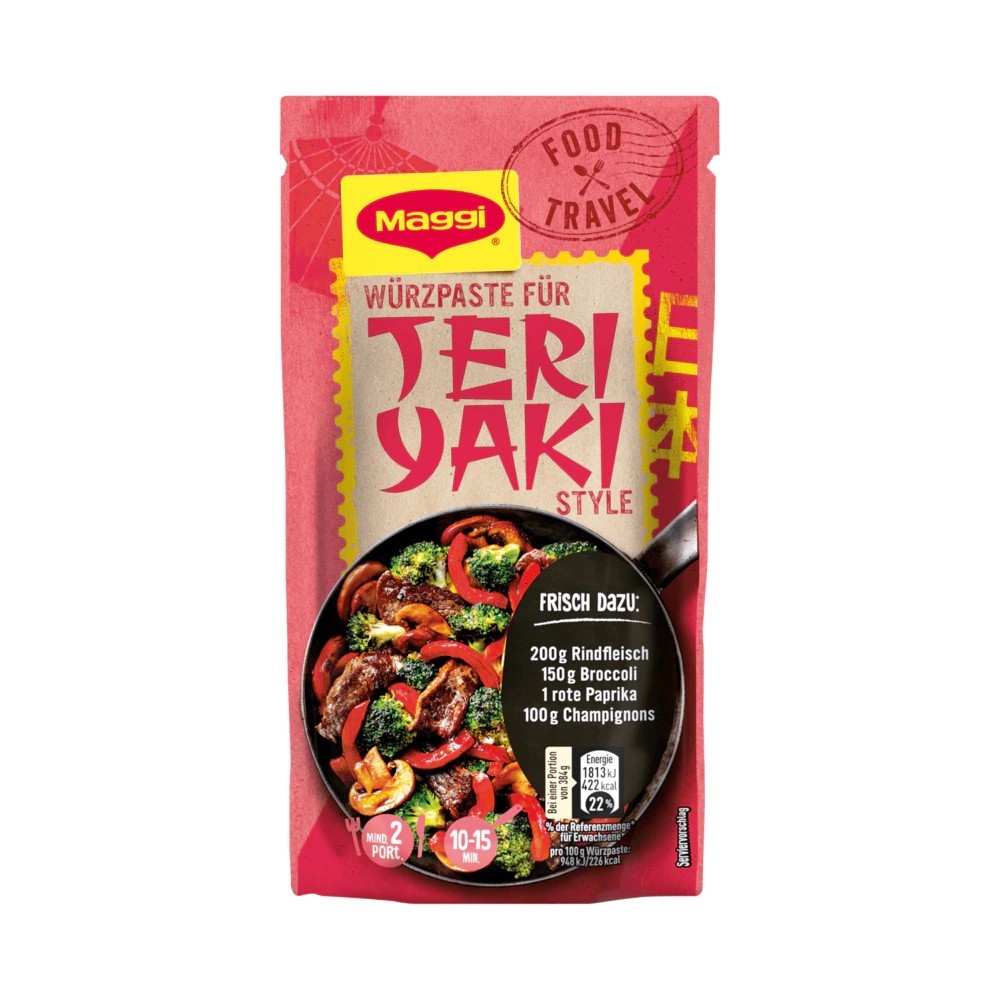 Maggi Food Travel seasoning paste for Teriyaki Style 65g