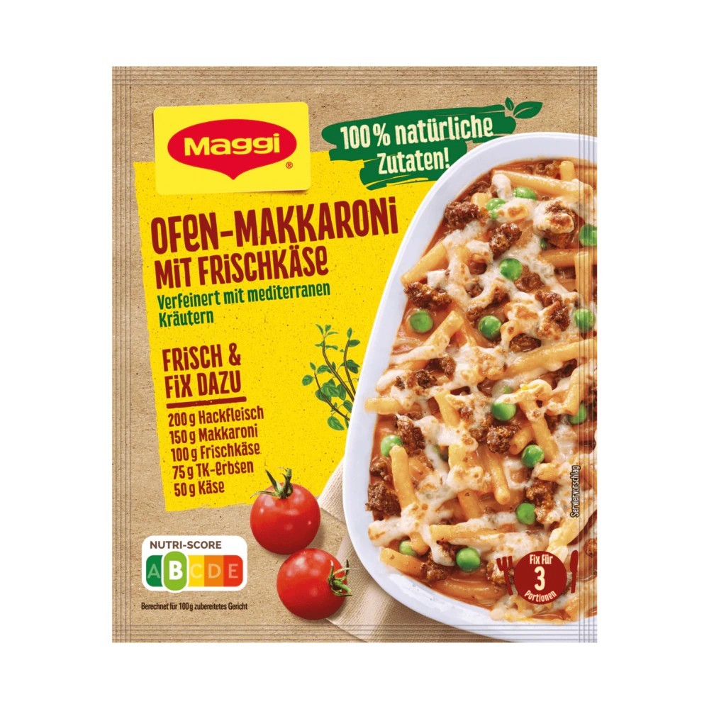 Maggi Fix for Oven - Macaroni with Cream Cheese 39g