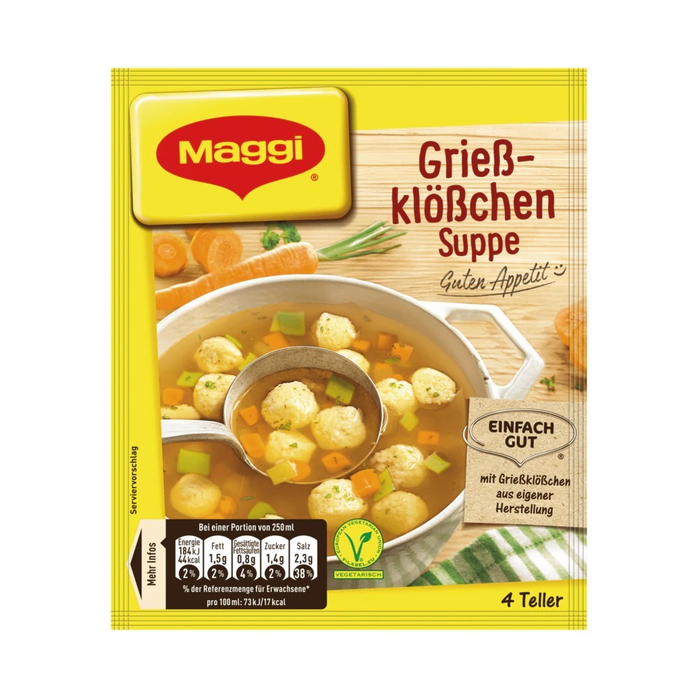 Maggi Bon appetit Semolina dumpling soup 50g
