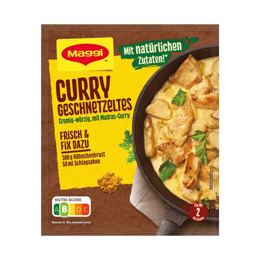 Maggi Fix for curry strips 41g