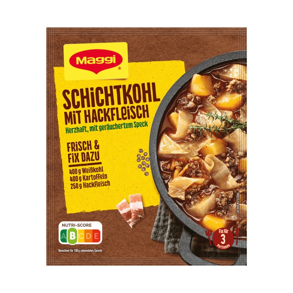 Maggi Fix for layered cabbage with minced meat 31g