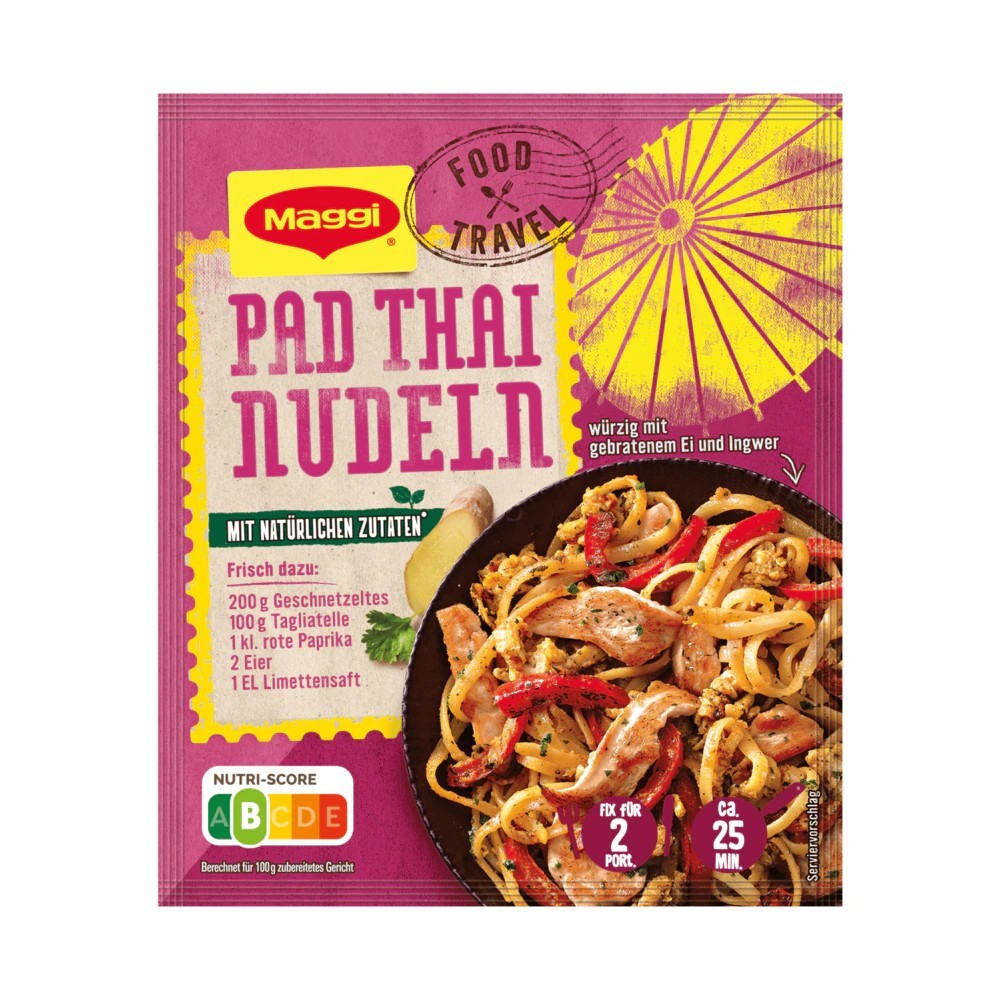 Maggi Foodtravel Pad Thai Noodles 26g