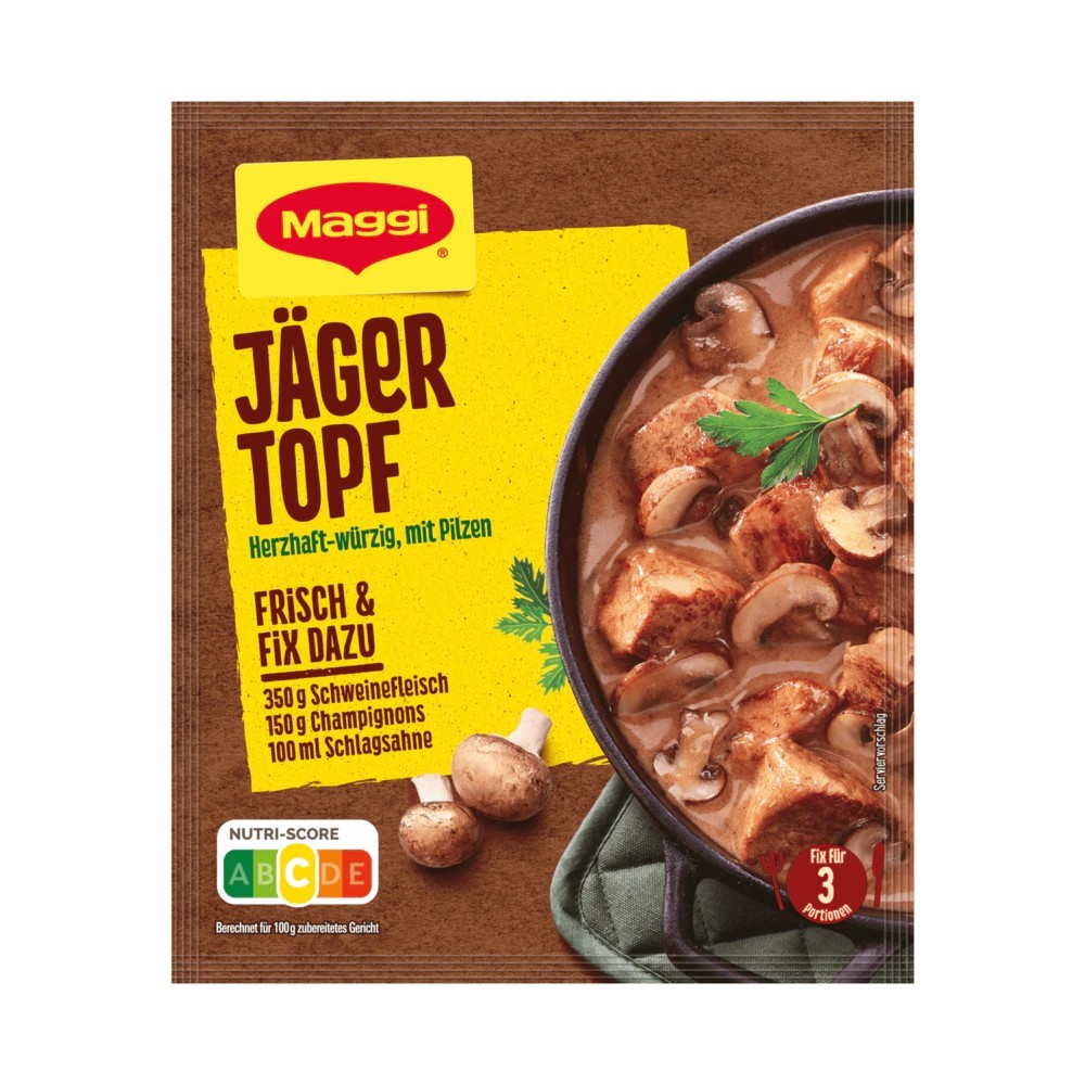 Maggi Fix & Fresh Jäger-Pot 30g