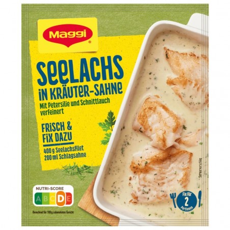 Maggi Fix for saithe in herb cream 33g