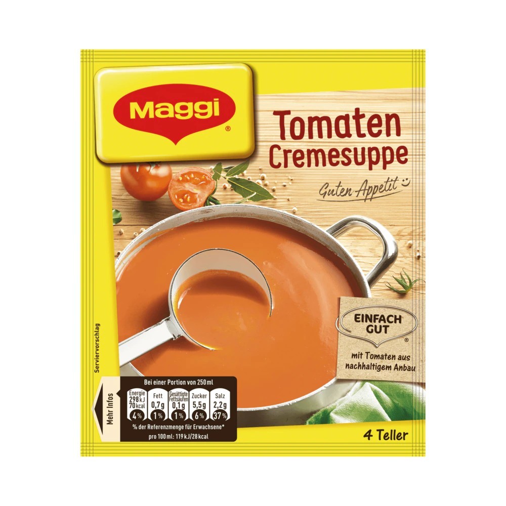 Maggi Bon appetit tomato cream soup 84g
