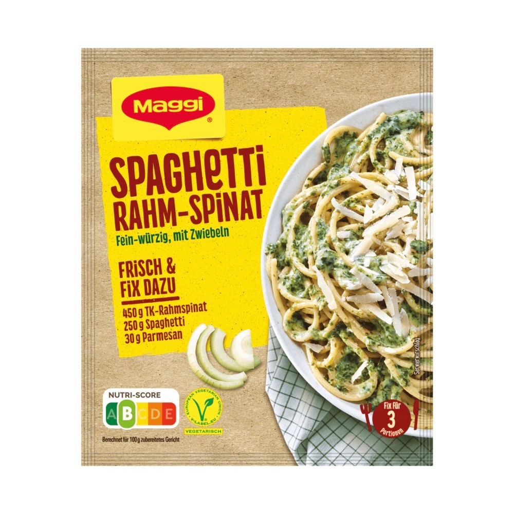 Maggi Fix for spaghetti cream and spinach 31g