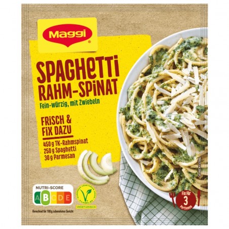 Maggi Fix for spaghetti cream and spinach 31g