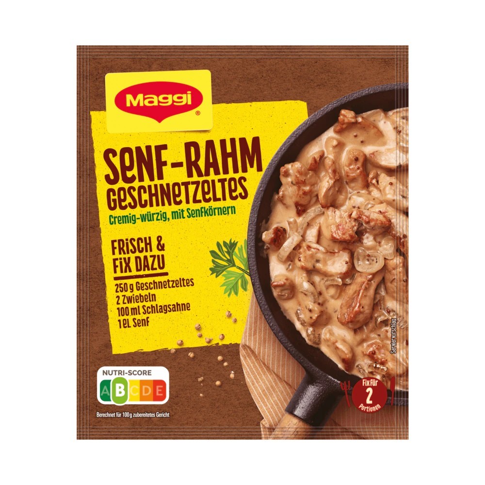Maggi Fix for mustard cream sliced ​​31g
