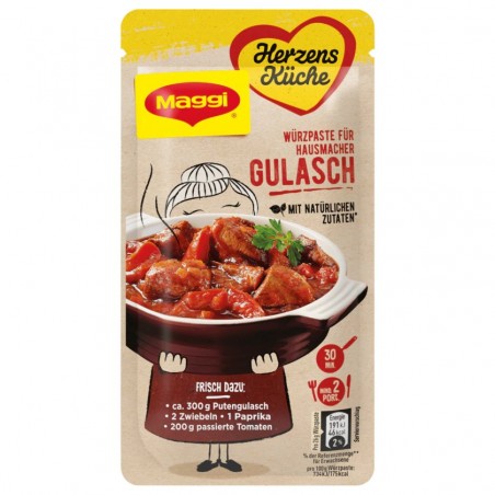 Maggi Herzensküche spice paste for homemade goulash 65g