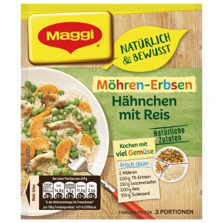 Maggi Fix Naturally & Consciously Carrot-Pea Chicken with Rice 41g