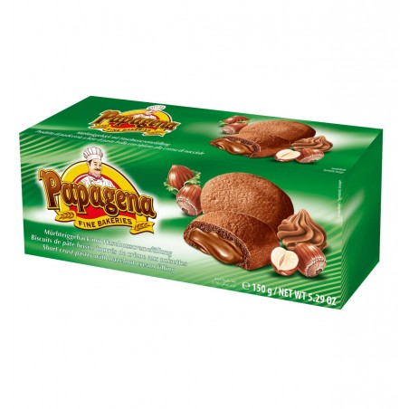 Papagena Biscuits with hazelnut filling 150g