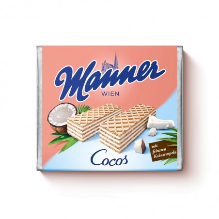 MANNER COCONUT WAFERS 75G