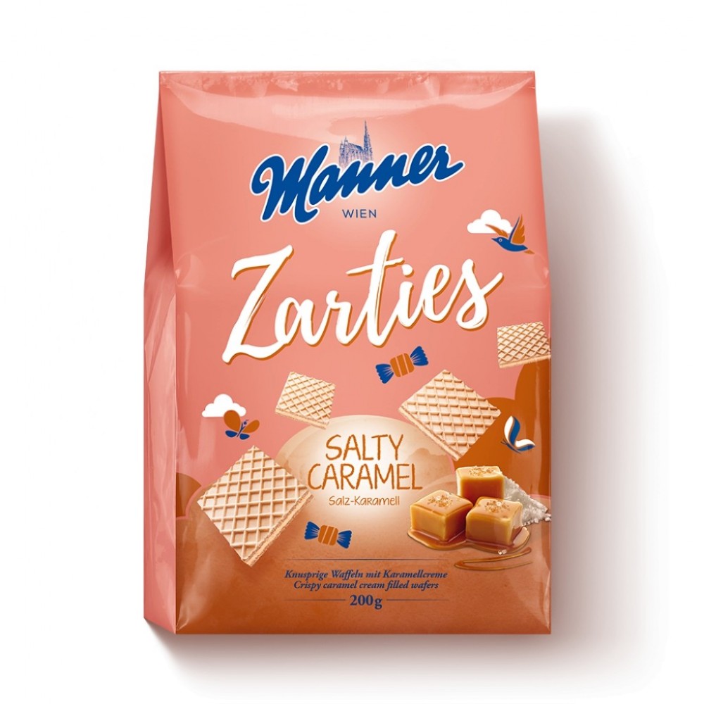 MANNER ZARTIES SALTY CARAMEL 200G