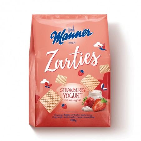 MANNER ZARTIES STRAWBERRY YOGURT 200G