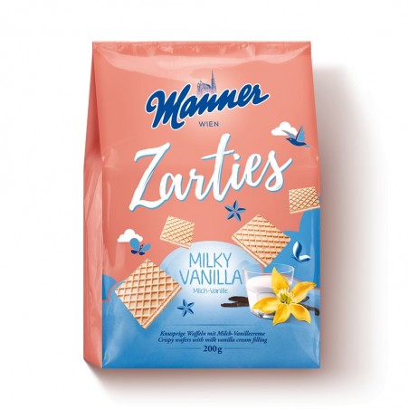 MANNER ZARTIES MILKY VANILLA 200G