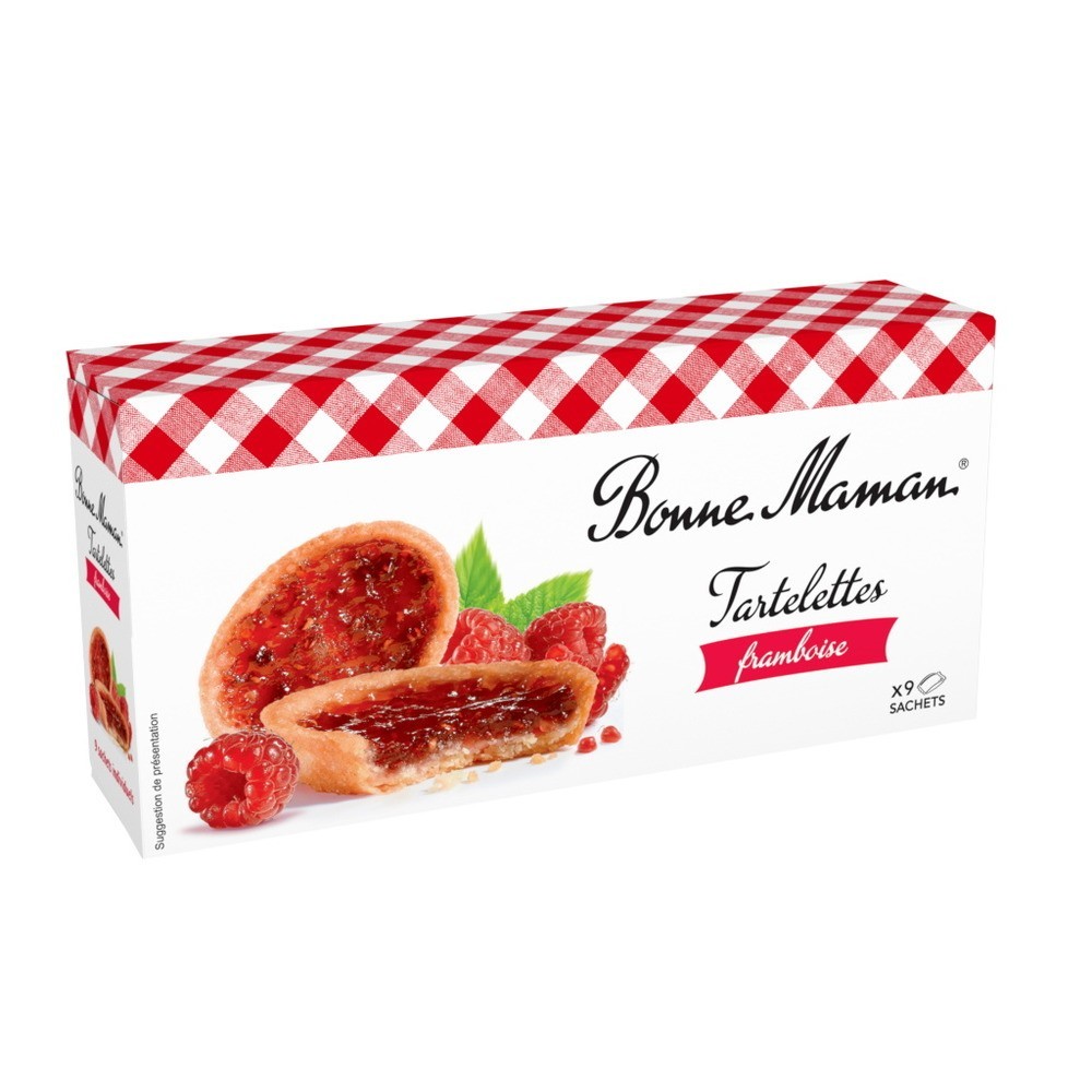 Bonne Maman Raspberry tartlets 135g