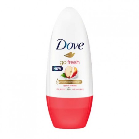Dove Go Fresh Apple & White Tea Antiperspirant Deodorant Roll-On 50ml