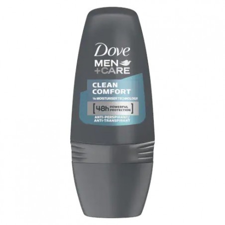 Dove MEN+CARE CLEAN COMFORT ANTIPERSPIRANT ROLL-ON 50 ml