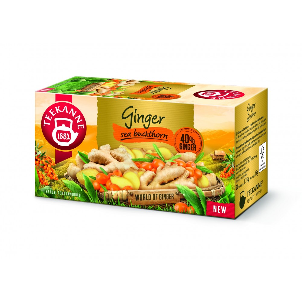 Teekanne Ginger sea buckthorn 35g